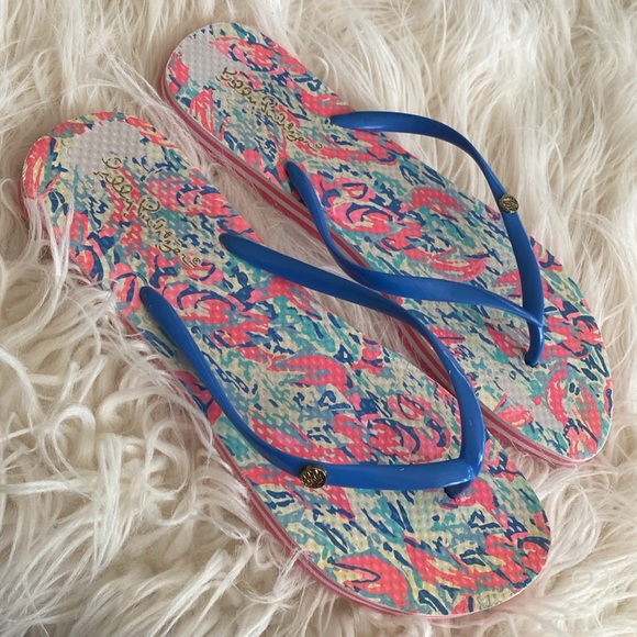LILY PULITZER flip flops - Picture 4 of 12